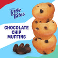 (Value Pack) Little Bites Chocolate Chip Muffins, 20 individual packs, (4 ct each), Mini Muffins, 33 oz Multipack Chocolate 132 Ounce (Pack of 20)