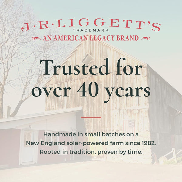 J.R.LIGGETT'S Shampoo Bar Original Formula, All-Natural Solid Hair Cleanser, Plant-Based Dry Bar Shampoo with Antioxidants and Vitamins for