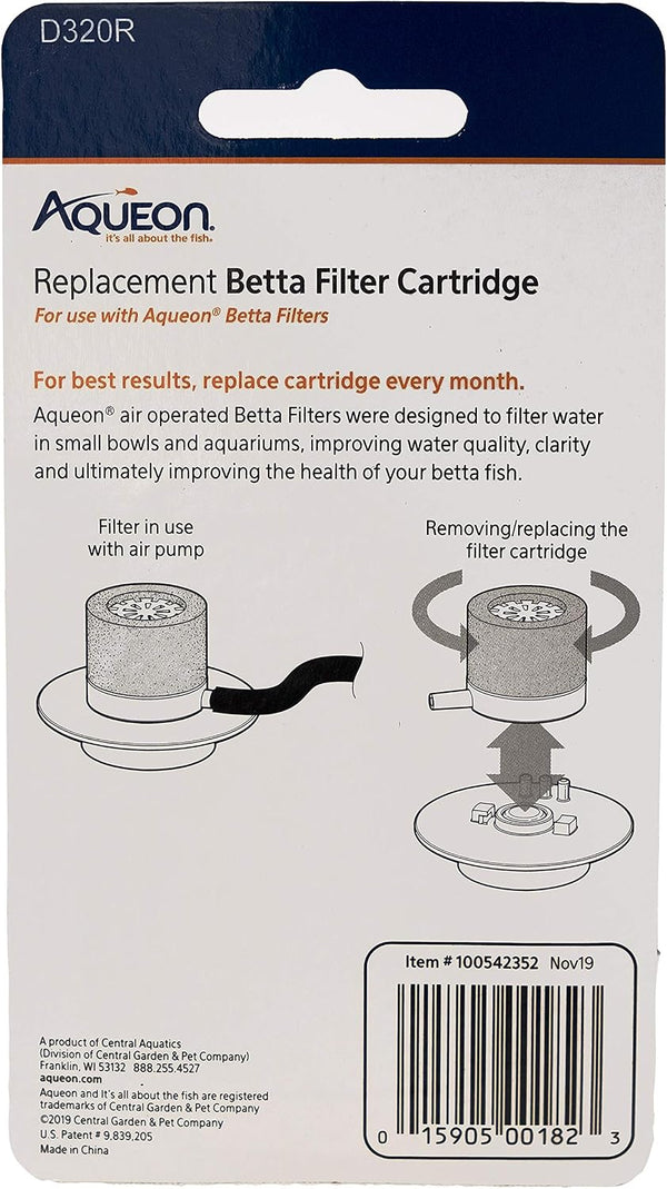 Aqueon Betta Filters Cartridges, 2PK