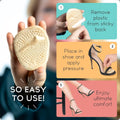 Walkize Metatarsal Pads Women | Heel Inserts for Women | Ball of Foot Cushions (2 Pairs Foot Pads) All Day Pain Relief and Comfort One Size Fits