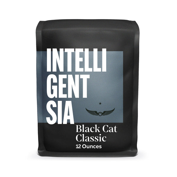 Intelligentsia Coffee, Light Roast Whole Bean Coffee, 100% Arabica Coffee - Black Cat Classic Espresso 12 Ounce Bag 12 Ounce (Pack of 1)