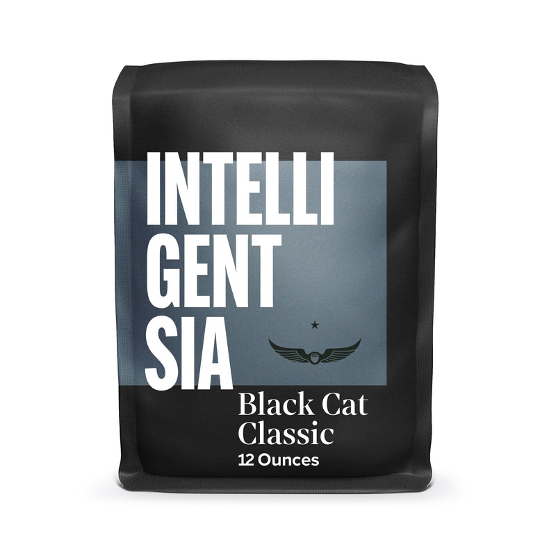 Intelligentsia Coffee, Light Roast Whole Bean Coffee, 100% Arabica Coffee - Black Cat Classic Espresso 12 Ounce Bag 12 Ounce (Pack of 1)