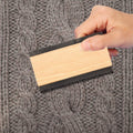 Boao 2 Pcs Wooden Sweater Comb Remove Pilling Comb with Double Edge Design to Remove Pills and Fuzz from Clothing Fabric Shaver and Pill Remover