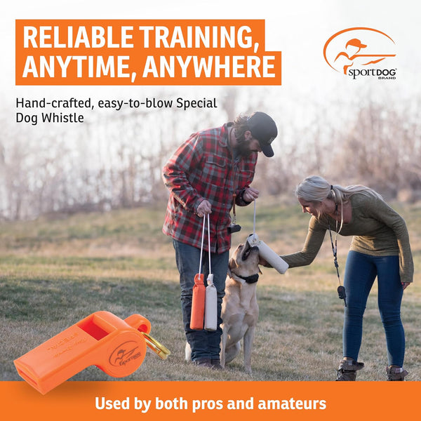 Sportdog Brand Roy Gonia Special Whistle - Hunting Dog Whistle with Easy-To-Blow Design - for Training or Field Use - Lower-Pitched Sound