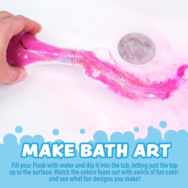 Tub WorksÂ® Kids Bath Bomb Potionâ¢ Bath Toy, Variety 6 Pack | Nontoxic | Fizzes, Foams & Bubbles with an Eruption of Color | Interactive Bath Bombs