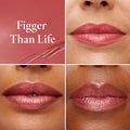 LAURA GELLER NEW YORK Jelly Balm Tinted Lip Balm – Figger than Life – Hydrating Lip Color with Shine Finish – Squalane & Vitamin E – Buildable