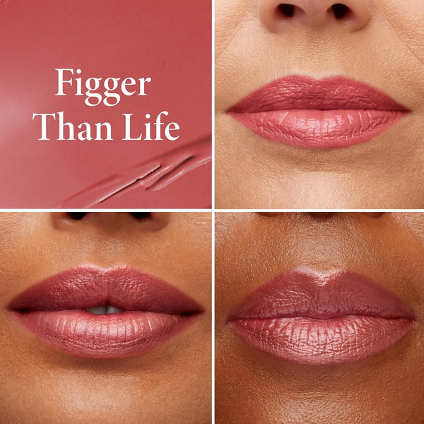 LAURA GELLER NEW YORK Jelly Balm Tinted Lip Balm – Figger than Life – Hydrating Lip Color with Shine Finish – Squalane & Vitamin E – Buildable