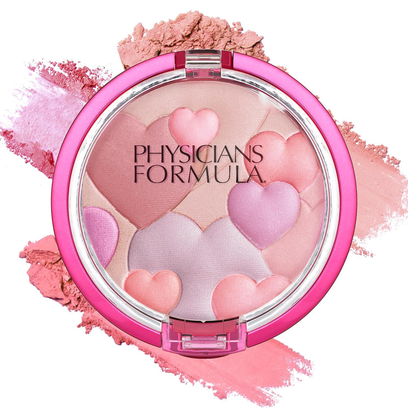 Physicians Formula Happy Booster Glow & Mood Boosting Blush, Silky Smooth Formula, Hypoallergenic, Blends Easily with Radiant Finish – Natural