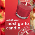 Glade Candle Jar, Air Freshener, Apple Cinnamon, 3.4 Oz, 2 Count Apple Cinnamon 2 Count