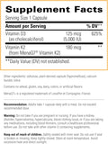 Integrative Therapeutics K2 + D3, Cardiovascular Support*, Bone Support*, Vitamin K2, Vitamin D3, 60 Capsules