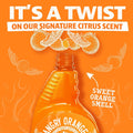 Angry Orange Stain Remover - 32oz Enzyme Pet Cleaner - Dog & Cat Urine Destroyer and Stain Remover - Citrus Spray Cleaning Solution - Puppy