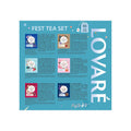 LOVARE Black and Green Tea Bags Variety Pack - Made in Ukraine Tea Sampler - Individually Wrapped 90 Assorted Tea Bags - Gift Box for Tea Lovers