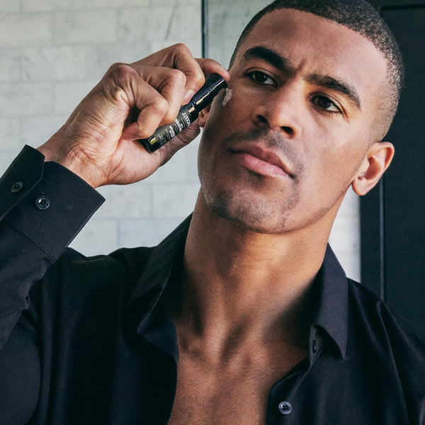 Brickell Men'S Dark Circle under Eye Treatment Serum for Men, Natural and Organic Eye Gel to Firm Men'S Wrinkles, Reduce Dark Bags under Eyes, and