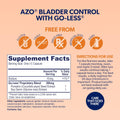 AZO Bladder Control with Go-Less® & Weight Management Dietary Supplement | Helps Reduce Occasional Urgency* | Promotes Healthy Metabolism* |