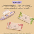 The Honest Company Hydrate + Cleanse Naturally Scented Wipes | Cleansing Multi-Tasking Wipes | 99% Water, Plant Based, Hypoallergenic | Aloe +