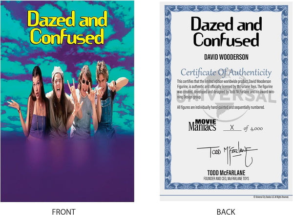 Mcfarlane Toys - Movie Maniacs David Wooderson (Dazed and Confused) 6In Posed Figure