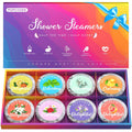 Shower Steamers Aromatherapy for Women - 8 Scents Bath Bombs with Gift Packing, Birthday Gifts for Women, Men, Dad, Grandma, Daughter, Self Care