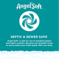 Angel Soft Toilet Paper, 6 Mega Rolls, 6 = 24 Regular Bath Tissue Rolls, 480+ 2-Ply Sheets Per Roll