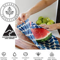 Beeswax Wraps for Food - The Kitchen Collection - Organic Cotton Beeswax Wrap - Reusable Beeswax Food Wrap - Plastic Wrap/Sandwich Bags
