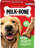 Milk-Bone Crunchy Large Dog Treats, 24 Oz. Box, Original Beef Flavor Large 24 Ounce (Pack of 1)