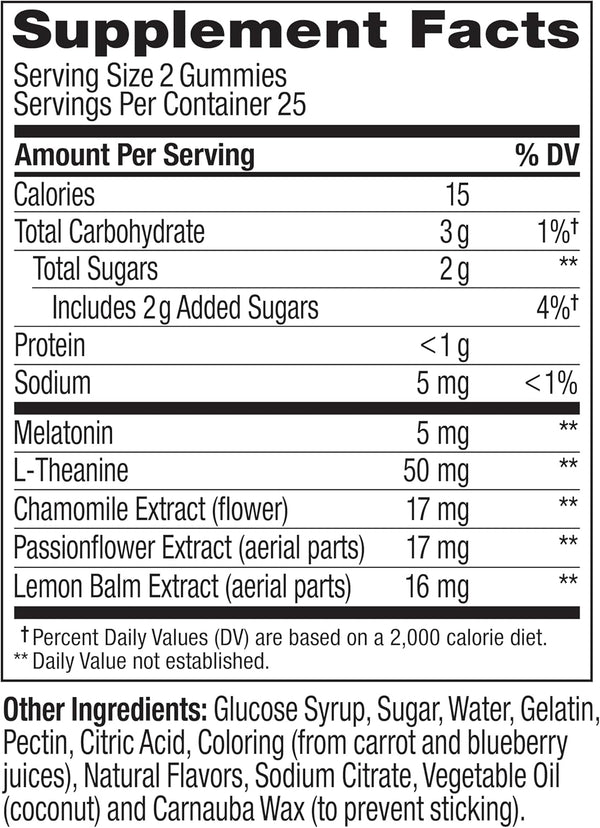 OLLY Extra Strength Sleep, Occasional Sleep Support Supplement - 50 Count 50 Count (Pack of 1)