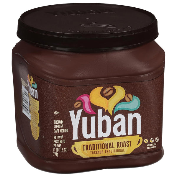 Yuban Traditional Roast Ground Coffee, 27.9 oz Canister 27.9 Ounce (Pack of 1)