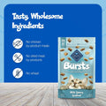 Blue Buffalo Bursts Crunchy & Creamy Cat Treats, Great for Training, Savory Seafood, 5-oz Bag Seafood 5 Ounce (Pack of 1)