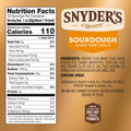 Snyder's of Hanover Sourdough Hard Pretzels, 16 Oz Bag 16 Ounce (Pack of 1)