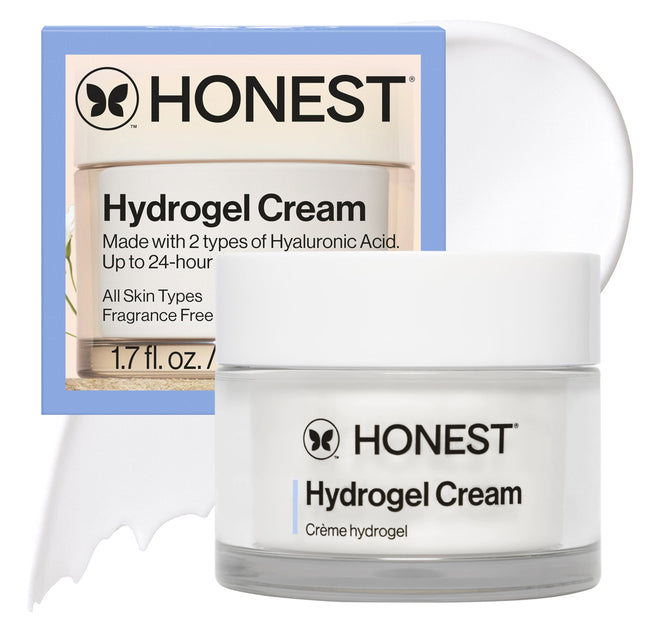 Honest Beauty Hydrogel Cream with Hyaluronic Acid | Lightweight, Moisturizing Wa