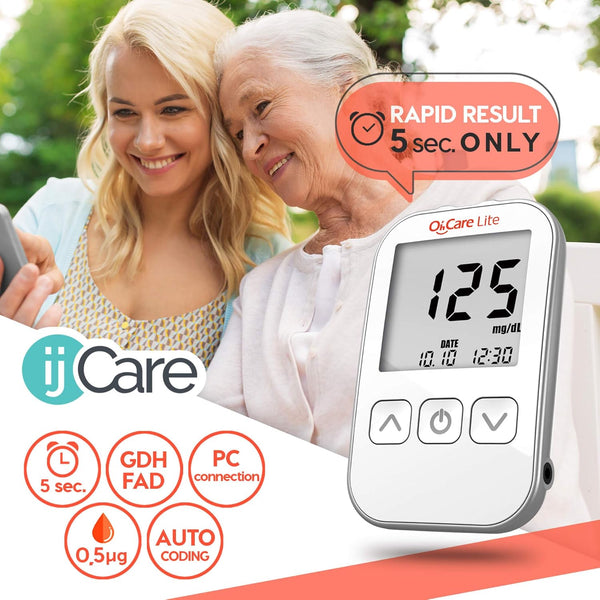 OhÃ¢ÂÂCare Lite Blood Sugar Testing Monitor Ã¢ÂÂ Glucose Test Strips and Lancets for for Blood Testing Ã¢ÂÂ Accurate and Affordable Diabetic