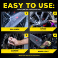Meguiar'S Hot Rims Wheel & Tire Cleaner, Powers through Brake Dust & Grime Ã¢ÂÂ 24 Oz Spray Bottle