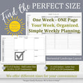 Weekly to Do List Notepad, 60 Page Task Planning Pad W/Daily Checklist, Priority Todo Checkbox & Notes. Desk Notebook to Organize Office 11 X 8.5