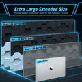 Large Mousepad Gaming, 35.4X15.7In Mouse Pad for Professional Gaming & Comfort Office, Quality Lycra Cloth Extra Large Mouse Pad XXXL, Non-Slip