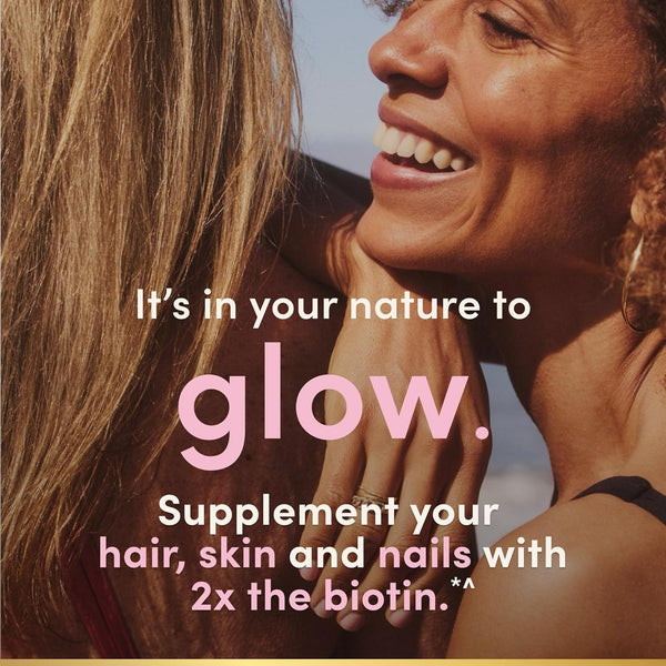 Nature'S Bounty Advanced Hair, Skin & Nails, Argan-Infused Vitamin Supplement with Biotin and Hyaluronic Acid, 150 Rapid Release Softgels, 50
