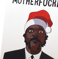 Sleazy Greetings Funny Merry Christmas Card For Men Women | Samuel L Jackson Rude Christmas Card For Him Or Her | Funny X-Mas Card
