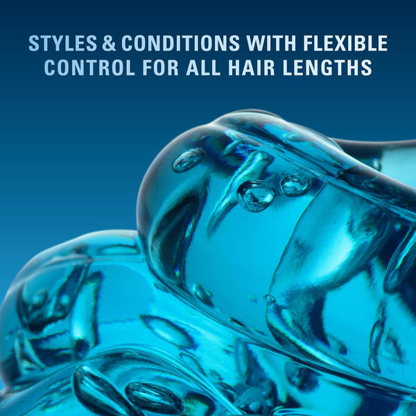 Dep Hair Gel for Men – Strong Hold Styling Gel, Alcohol-Free, Flake-Free, Flexible Control with Keratin Amino Acids, Humidity Resistant Hair