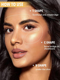 SHEGLAM Cream Highlighter Stick Long Lasting Brightening Non-Caking Highlighter Makeup - Vanilla Frost Vanilla Frost 0.24 Ounce (Pack of 1)