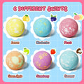 Unicorn Bath Bombs for Kids Girls with Bracelet Inside, Sanyi Bubble Bath Toys Birthday Gifts for 3/4/5/6/7/8 Year Old Girl Daughter Granddaughter