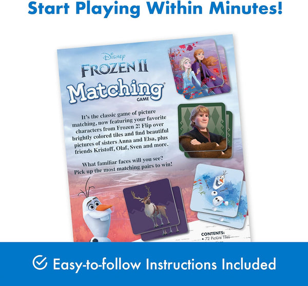 Ravensburger Wonder Forge Disney Frozen 2 Matching Game | Build Focus and Memory with Elsa, Anna, and Olaf | Fun and Engaging Activity for Kids