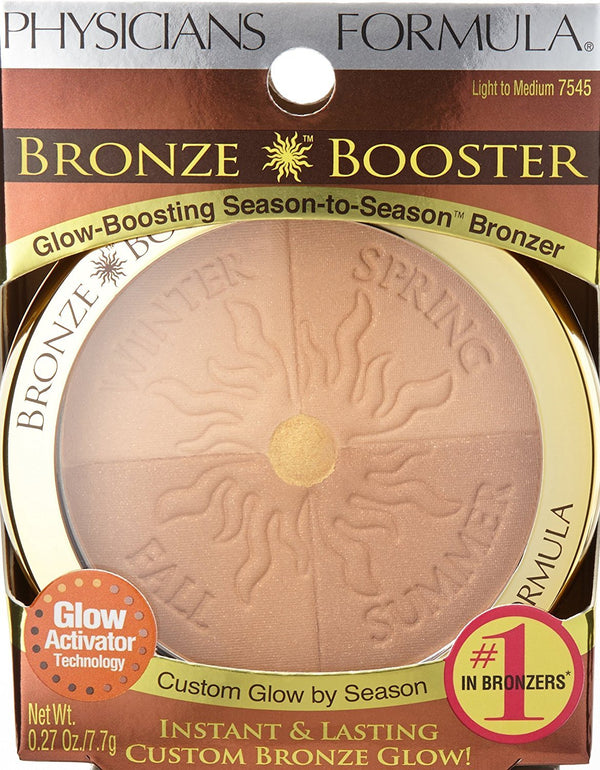 Physicians Formula Bronze Booster Glow-Boosting Season-to-Season Bronzer Light-to-Medium 2-Light to Medium