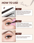 Black Eyeliner Pencil Retractable Gel Eye Liner Pencil Built in Sharpener Waterproof Smudge proof Waterline Eye Liner Pencils Smooth Creamy