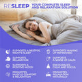Sleep Aid Support Supplement - Melatonin Free Formula with Magnesium, Valerian, Chamomile, Apigenin, Helps Restful Sleep and Relaxation, No