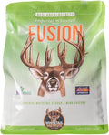 Whitetail Institute FUSION Deer Food Plot Seed for Spring or Fall Planting, Blend of Clover and Chicory for Maximum Deer Attraction, Heat, Cold