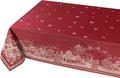 Benson Mills Engineered Jacquard Heavyweight Fabric Table Cloth, Holiday, Winter, and Christmas Tablecloth (Christmas Story, 60" x 140"