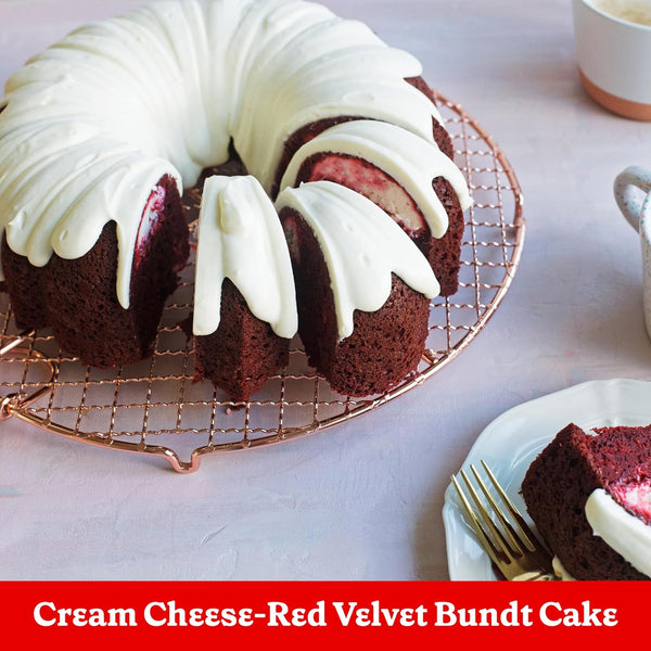 Betty Crocker Delights Super Moist Red Velvet Cake Mix, 13.25 Oz. (Pack of 12)