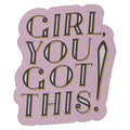 Funny Magnets for Magnetic Dry Erase Board, Mini Fridge, Home Office Decor Dorm Refrigerator Locker Accessories and Decorations, Girl, You Got