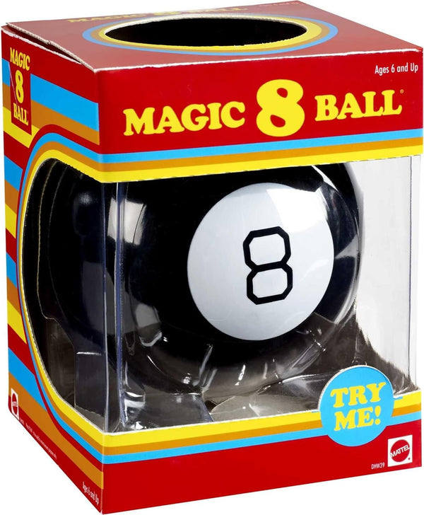 Mattel Games Magic 8 Ball Novelty Fortune-Telling Toy, Ages 3+ 4.5 x 4.5 x 4.5 inches