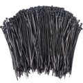 1000 Pcs Zip Ties, 6 Inch Self-Locking Nylon Cable Ties, Premium Heavy Duty Plastic Wire Ties Wraps for Indoor and Outdoor (Black) 6" Black