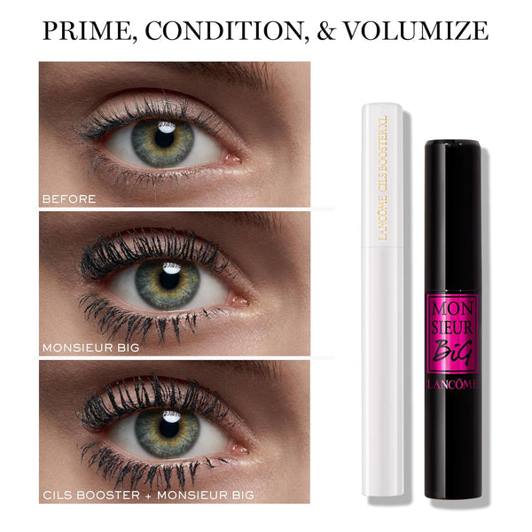 LancÃÂ´me Monsieur Big Volumizing Mascara for up to 12X More Volume & 24H Wear - False Lash Effect - Black