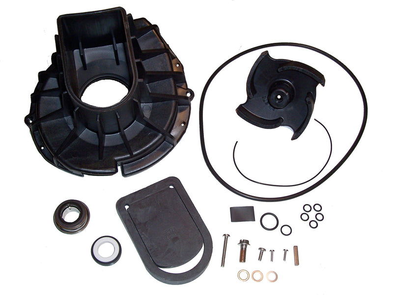 Pacer Pumps 58-977EP-RS 'S' Series EPDM Water Pump Rebuild Kit with Volute, Impeller, Seal and Hardware